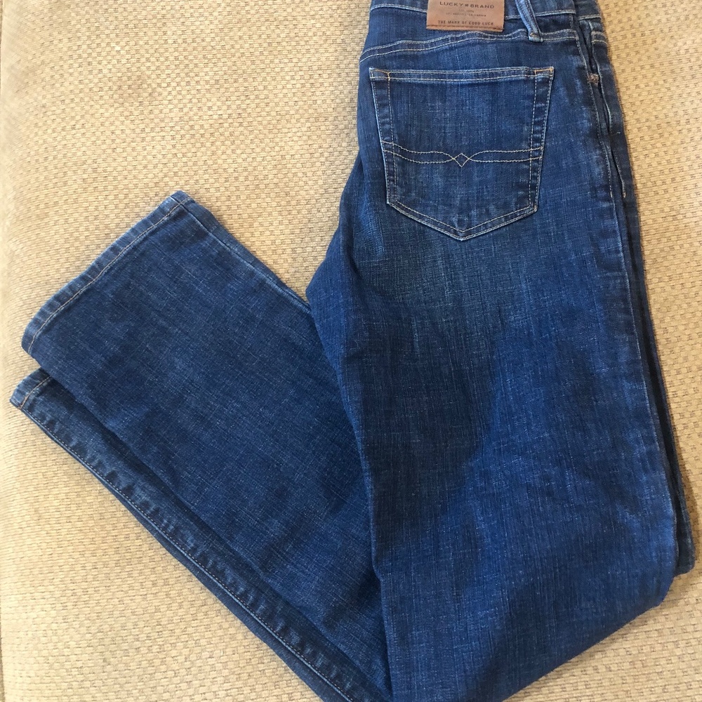 Lucky Brand 329 Classic Straight Denim Jeans Men